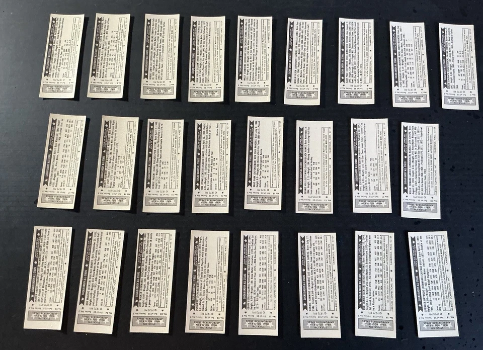 1975 Nabisco Sugar Daddy All Stars Complete Set(25), Staubach, Kareem Jabbar, NM - Image 3 of 3