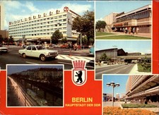Berlin Hauptstadt Der DDR vintage postcard x822