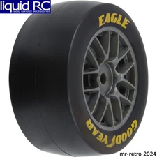 Pro-Line 1030411 Goodyear Eagle Soft Tire F/R MTD Grey for Losi NASCAR Racecar 4