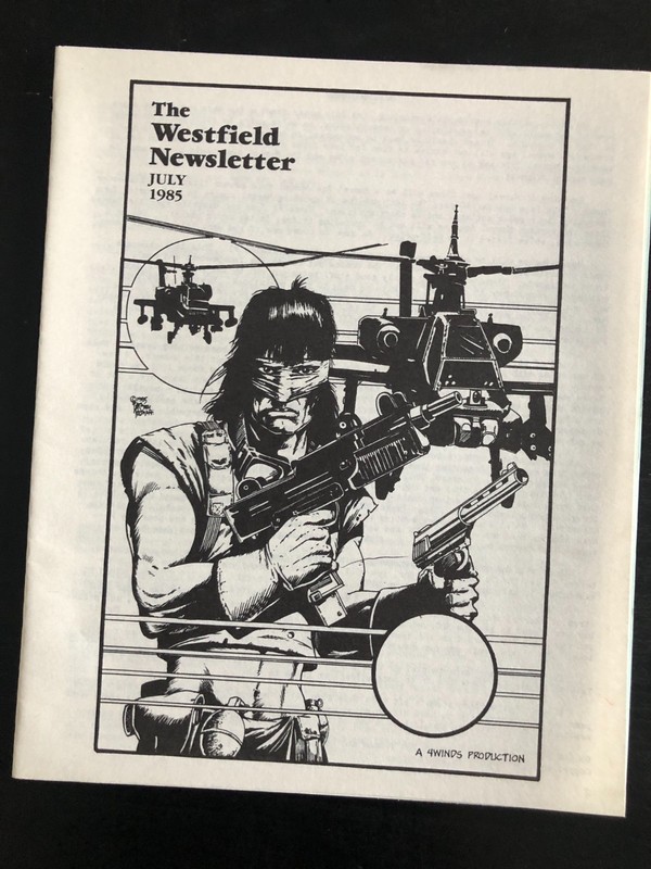 Catalog/Fanzine THE WESTFIELD NEWSLETTER - July 1985 - Tim Truman cover