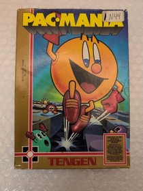 Pac-Mania (Nintendo NES) Tengen Version - Authentic W/Box - Clean - Tested