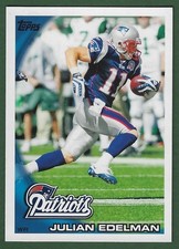 Julian Edelman 2010 Topps Football #325 Rookie Card Patriots. rookie card picture