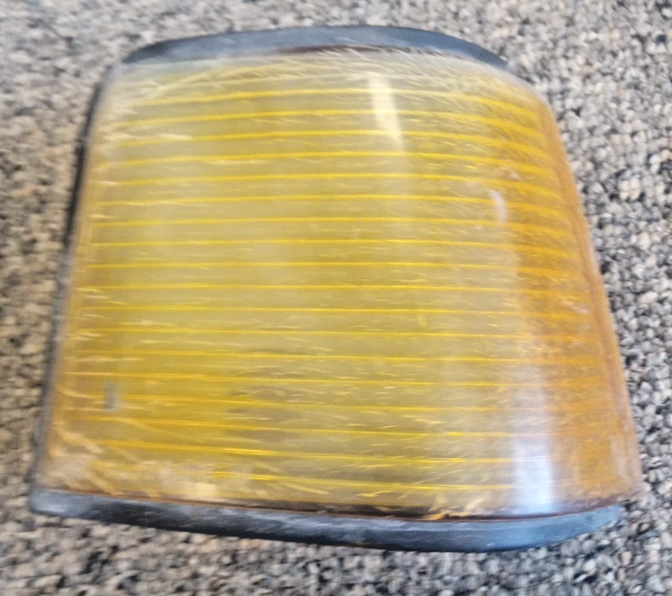 1987-88 Cutlass Supreme 442 Salon Euro Pass RH Side Corner Lamp Light Lens FC6DG - Image 3 of 4