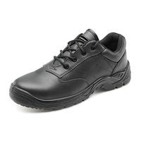 Image of Beeswift Composite S1 Lace up Leather Upper Shoe 1Pr Black 13 CF52BL13