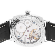 Panerai Radiomir Black Seal SS Manual 45mm Black Dial Strap Watch PAM 183 5