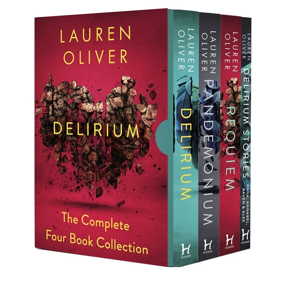 Delirium Series The Complete 4 Books Collection Box Set by Lauren Oliver PB NEW - Image 2