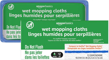 Wet Mopping Cloth Refills, 24 Count Fits Swiffer Sweeper Mop Heads