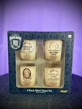 Disney’s Haunted Mansion Mini Glass Set –Spirit Halloween Exclusive-NEW in Box!