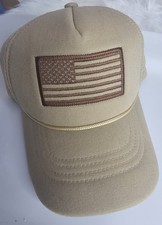 Snapback Hat, American Flag Patch