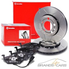 BREMBO BREMSSCHEIBEN +BELÄGE VORNE FÜR AUDI A3 SEAT IBIZA SKODA FABIA VW GOLF
