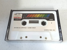 States and Capitals Atari 400/800 CX4112  1980 on Cassette  image