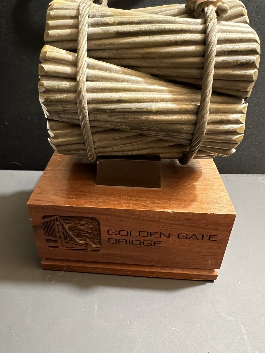 Golden Gate Bridge Original Suspension Cable Section 1936-1976 W