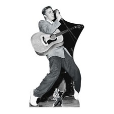 Elvis Live At OLYMPIA Theater Karton Ausschnitt Klassisch Mit Gratis Mini F