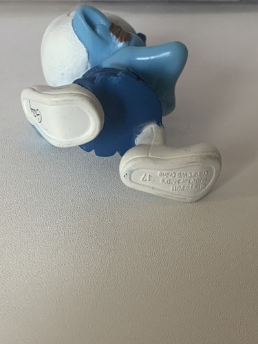 The Smurfs McDonalds Gutsy 3" PVC Figures Toys Happy Meal Toys - Picture 5 of 14