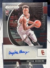 ONYEKA OKONGWU | 2020 Panini Prizm Draft Picks Prospect AUTO Rookie RC #PA-OO