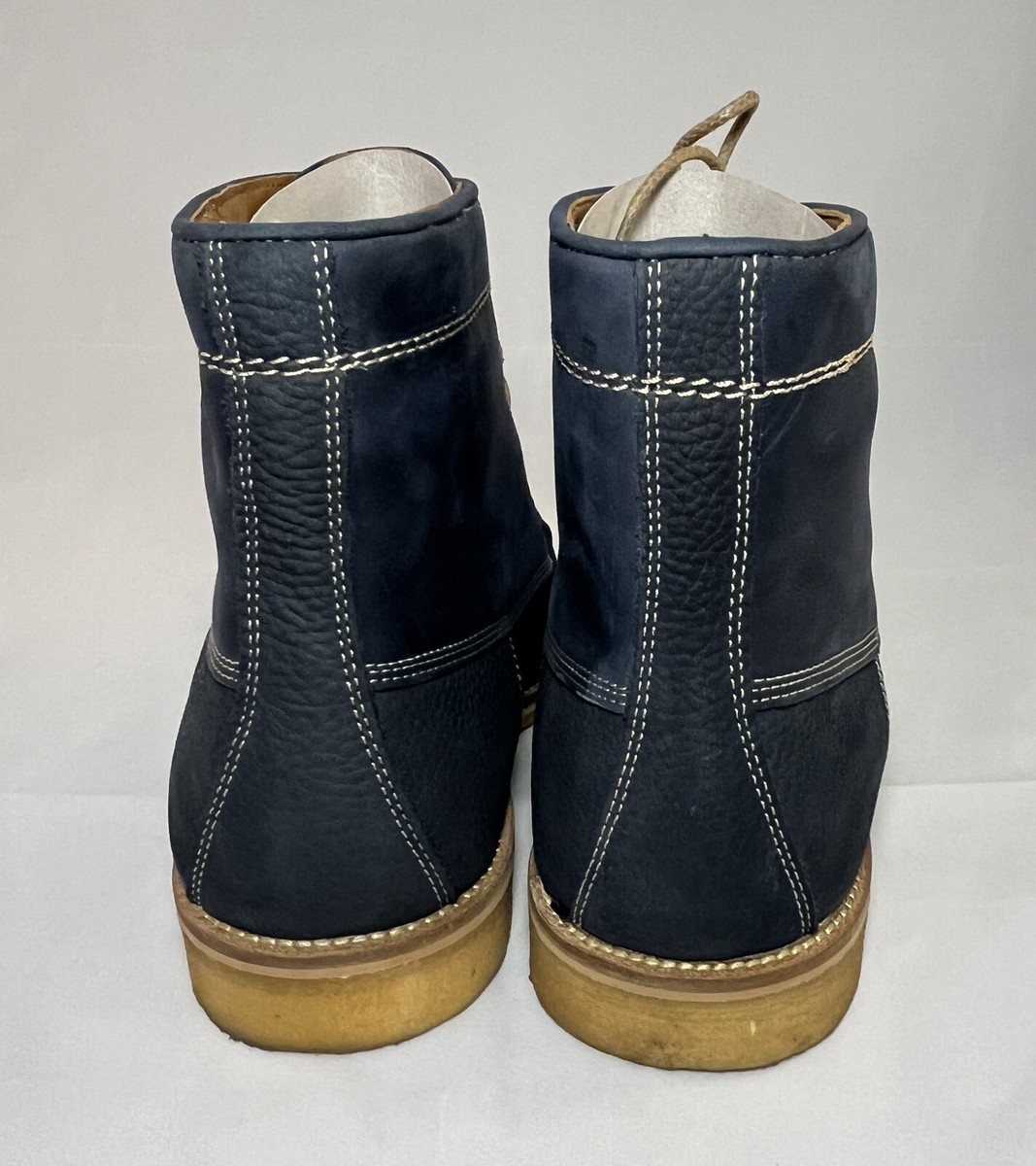 Johnston Murphy Mens Howell Boots Size 10 M Waterproof Blue Lace Up Crepe Soles Johnston & Murphy | Shoes | Johnston Murphy Howell Duck  main image 2