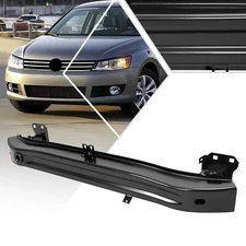 New Black Front Bumper ReinForcement Impact Bar For Volkswagen Jetta 2011-2018