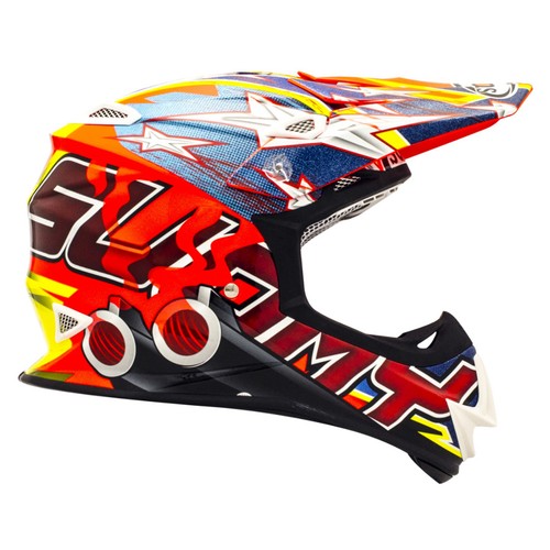 Casco Cross Suomy Mr Jump Shots Orange KSMJ0030 | eBay