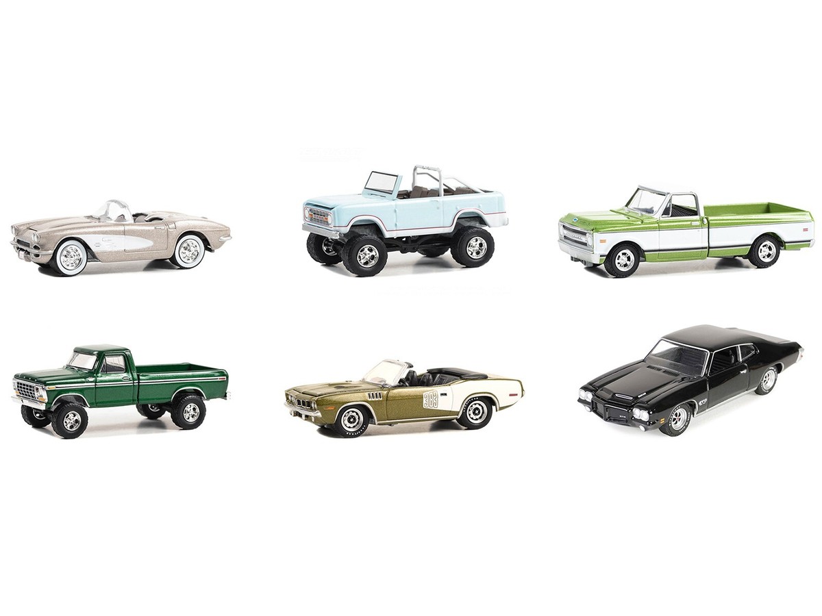 BARRETT JACKSON SCOTTSDALE EDITION SERIES 13 SET OF 6 CARS 1