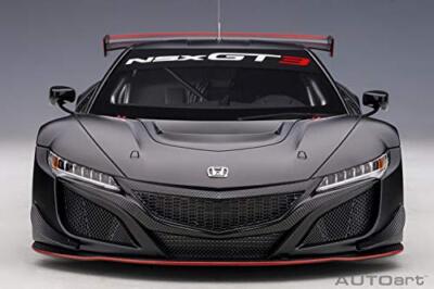 AUTOart 81899 1/18 Honda NSX GT3 2018 Matte Black Finished Product