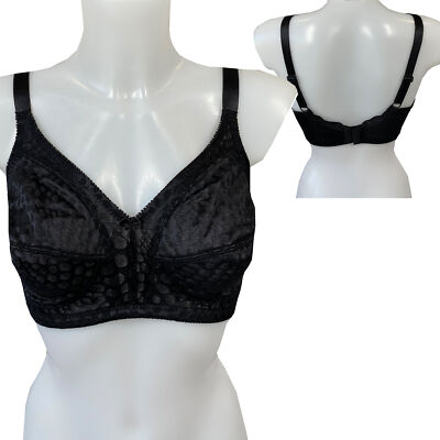 SASSA Damen BH Soft BH Bügellos Just Beautiful Gr. 85B, 80E Schwarz NEU