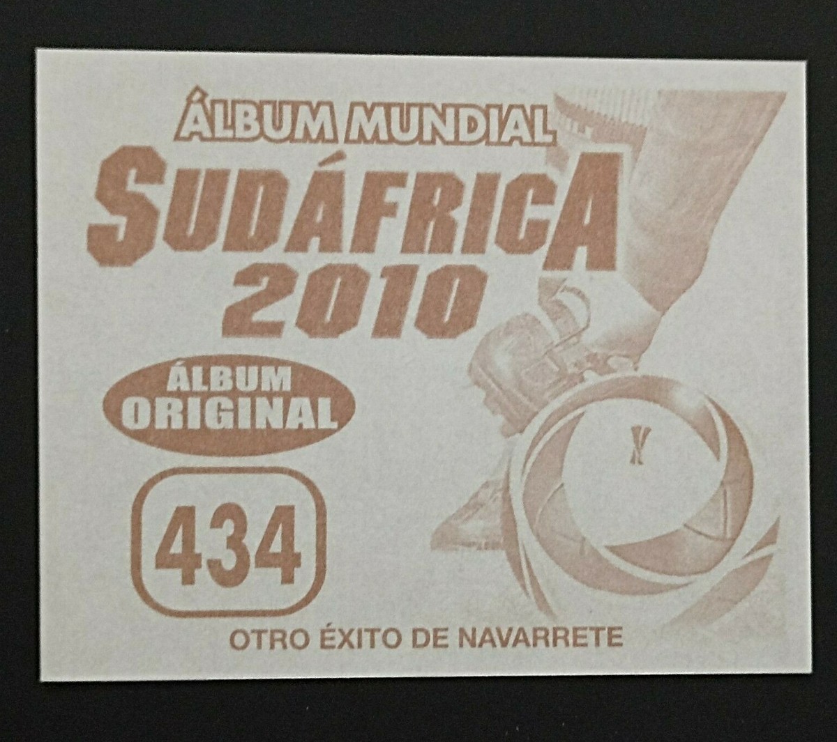 Carte Autocollant Navarrete – Honduras – Coupe Du Monde 2010 – #434 – Édition Promo