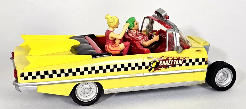 SEGA CRAZY TAXI 27170 CONTROLE DE RÁDIO DE CARRO R/C 27 MHZ? SOMENTE PEÇAS!!! BRINQUEDOS DSI 2003 - Imagem 2 de 4