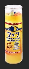 CANDLE COCKTAIL AROMATIC VELA 7 x 7 AGAINST ALL - 7 X 7 CONTRA TODO