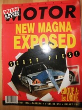 Modern Motor 1990 Galant VR4 v Celica GT4 v Porsche Carrera 4 Audi V8 BMW M5
