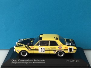 Minichamps 1 43 Opel Commodore Steinmetz 24 Spa 1970 Modell Nr 400 Ebay