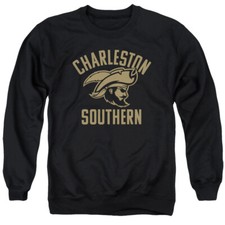 Charleston Southern Adult Crewneck Sweatshirt One Color, Black, S-3XL