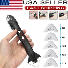 3in1 Silicone Scraper Caulking Grouting Sealant Finishing Clean Remover Tool Kit