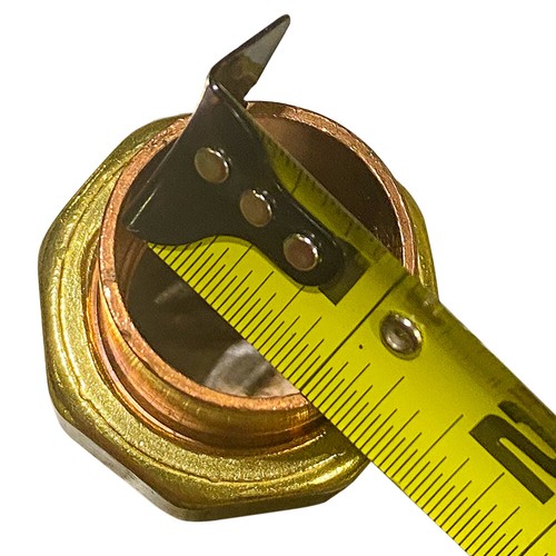 Mueller Industries 1" Inch C x C Union Copper - Picture 6 of 7