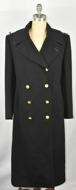 navy officer overcoat