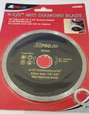 ATE PRO.USA ~ 4-1/2'' WET DIAMOND BLADE 33065 PROFESSIONAL