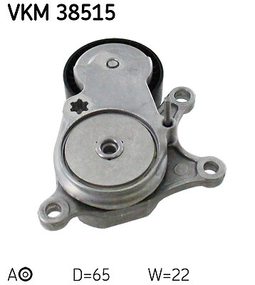 SKF VKM 38515 Spannrolle, Keilrippenriemen Mitte Rechts FÜR MERCEDES-BENZ-image