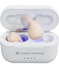 Audien ATOM PRO 2 Wireless Rechargeable OTC Hearing Aid - NEW OPEN BOX!