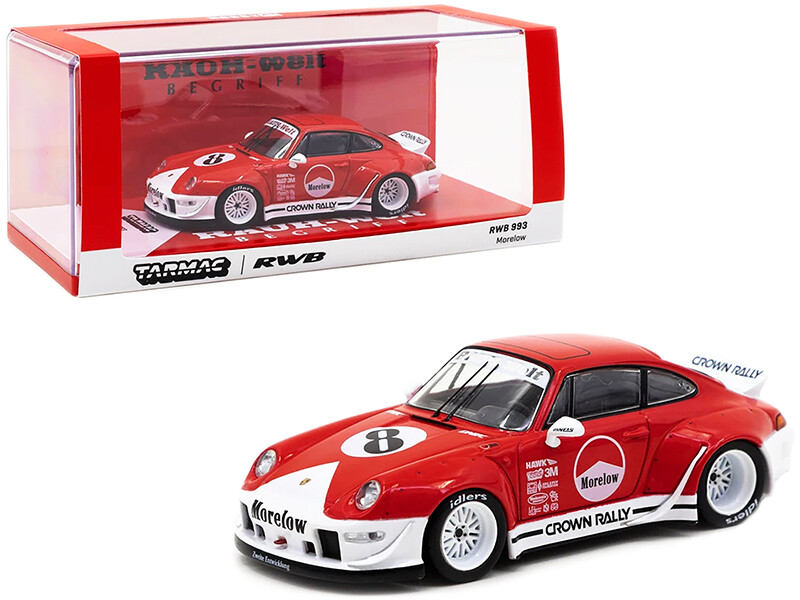 【TARMAC】RWB Porsche 993  Morelow 1/43 Tarmac Works T43-014-ML Porsche RWB 993 #8 