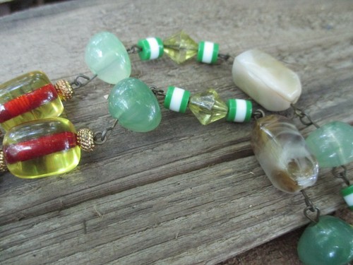 Collar de cuentas hecho a mano en Italia - Imagen 6 de 12