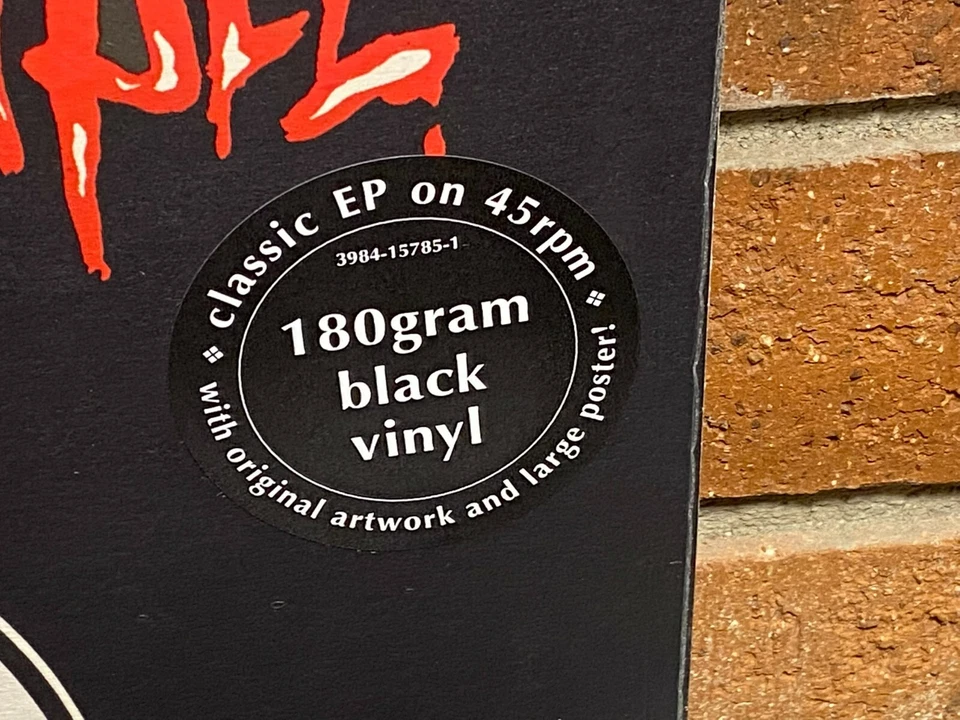 SLAYER - Haunting The Chapel, Import 180G 12" BLACK VINYL EP + Poster New+Sealed - Image 2 of 4