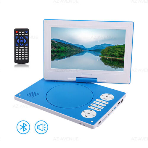 New 10” Portable DVD Player LCD Swivel Screen USB Hi-Fi Stereo Car CD DVD Player - Picture 4 of 10