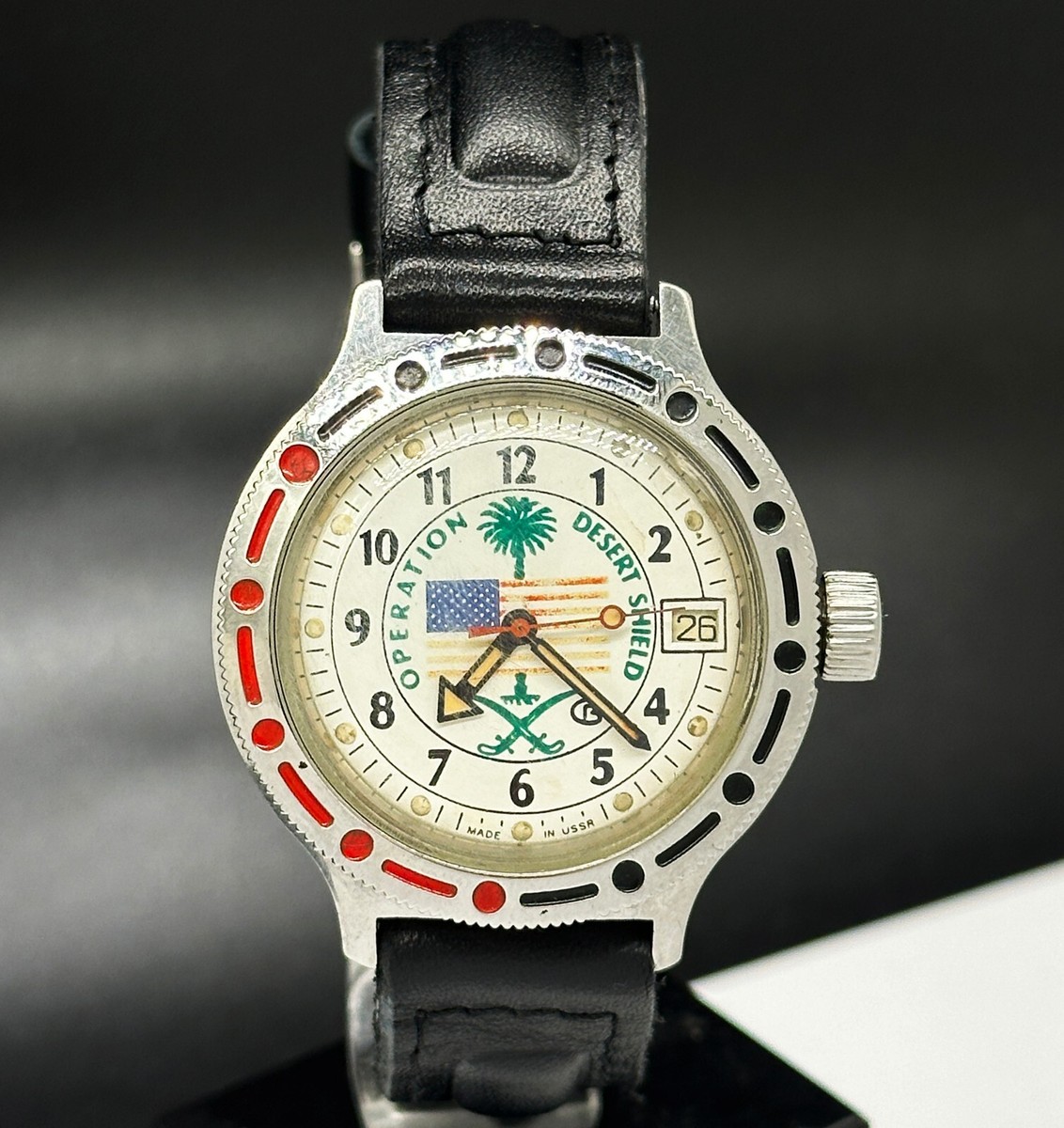 Vostok amphibia automatic military wristwatch OPERATION DESERT SHIELD