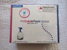 Sneak Peek Gender Test Early DNA At-Home Collection Kit w/ SneakPeek Snap