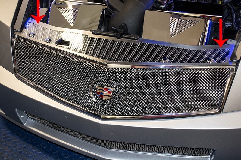 20042009 Cadillac XLR Front Header Plate, PERFORATED eBay