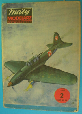 Mały Modelarz 2/1983 - Soviet ground-attack aircraft Ilyushin Il-2