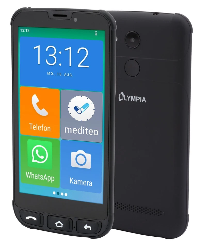 Senioren Smartphone Extragroße Darstellung Hörgerätekompatibel Olympia Neo mini - Bild 2 von 4