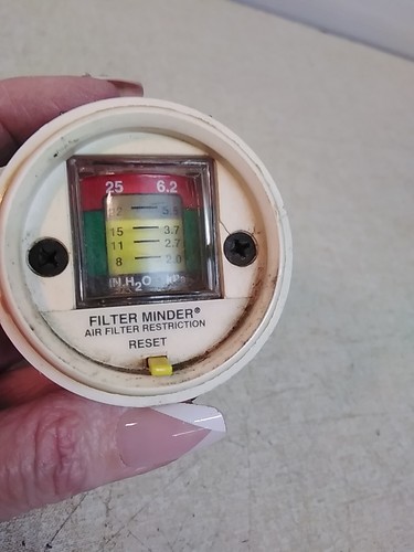 Filter Minder Air Filter Restrictions 168514-03825