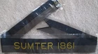 Battle of Fort Sumter Civil War Small Guidon Campaign Streamer - Battle Streamer