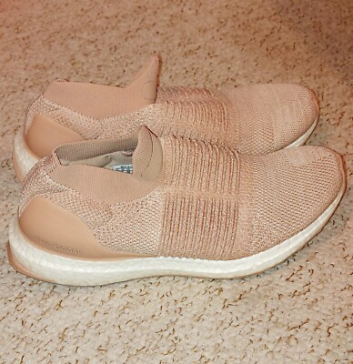 Adidas Ultraboost Ultra Boost Laceless “Ash Pearl” Shoes Women’s CQ0010  Size 5⁸ UK