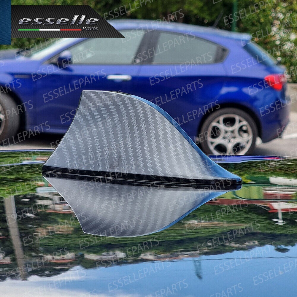 Antenna Pinna Squalo Carbon Look Per Alfa Romeo Giulietta Vera - Foto 4